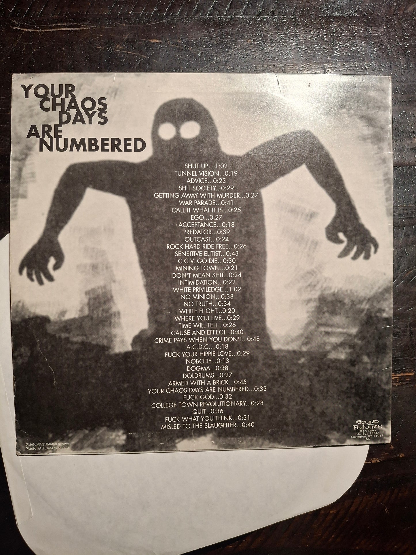 Hellnation - Your Chaos Days Are Numbered - LP