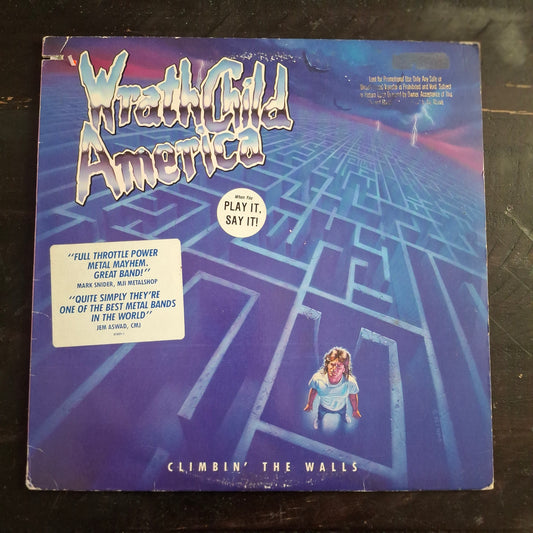 Wrathchild - Climbin The Walls - LP